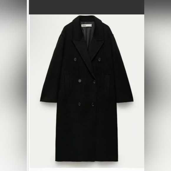 Zara Jackets & Blazers - NEW Zara Classic Black Coat